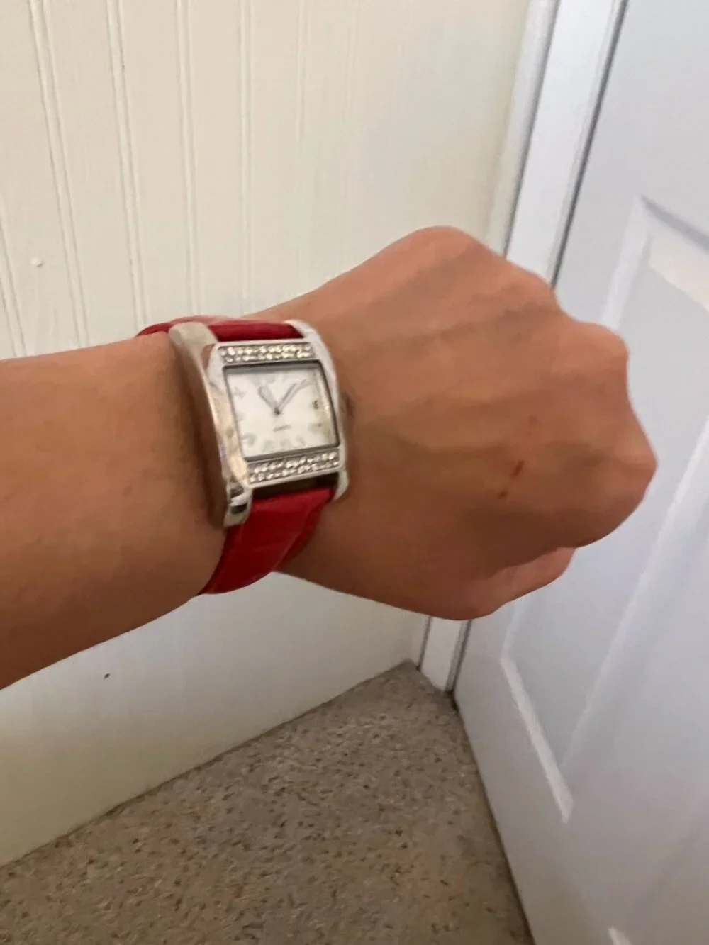 Watch – Rectangular Face, New Battery & Band